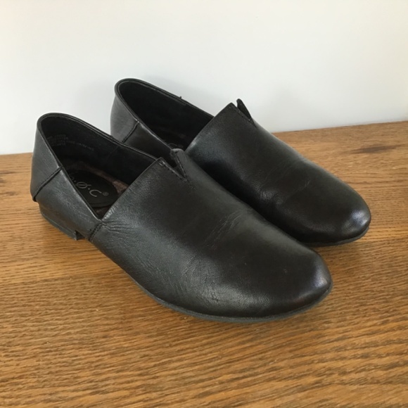 B.O.C Suree Black Leather Shoes 6.5 - Picture 5 of 15